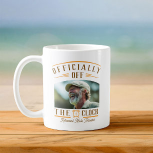 Personalisiertes Partygeschenk für Rentner Ruhesta Kaffeetasse