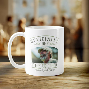 Personalisiertes Partygeschenk für Rentner Ruhesta Kaffeetasse