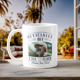 Personalisiertes Partygeschenk für Rentner Ruhesta Kaffeetasse