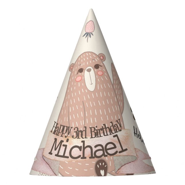 Personalisiertes Partyhütchen (Vorderseite)