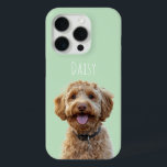 Personalisiertes Pastel Green Dog Foto Case-Mate iPhone Hülle<br><div class="desc">Mit unserem Personalisierten Pastel Green Phone Case mit Ihrem Lieblings-Hund-Foto fügen Sie Ihrem Handy eine Touch persönlichen Charmes hinzu! Dieses niedliche und maßgeschneiderte Design ist perfekt für Hundefreunde, die gewollt haben, ihren wütenden Freund zu jeder Zeit nah behalten. Dieses aus hochwertigen Materialien gefertigte Gehäuse bietet sowohl Stil als auch Schutz...</div>