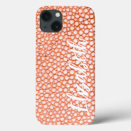 Personalisiertes Peach-Muster Case-Mate iPhone Hülle