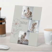 Personalisiertes Pedestal-Zeichen - Muttertagsgesc