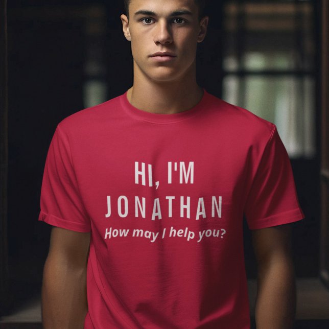 Personalisiertes Personal Einheitlicher T - Shirt  (Von Creator hochgeladen)