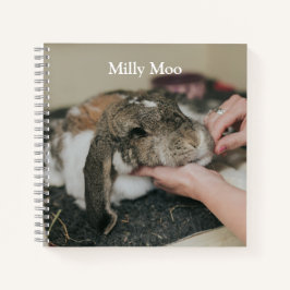 Personalisiertes Pet-Foto Notizbuch