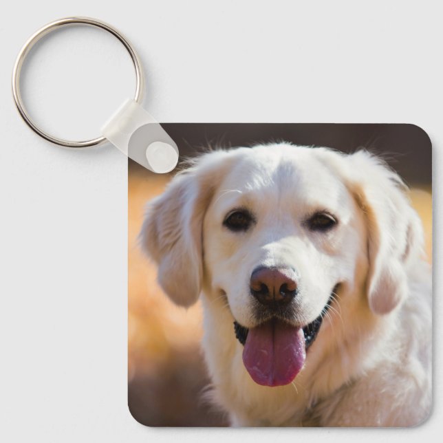 Personalisiertes Pet-Foto Schlüsselanhänger (Vorderseite)