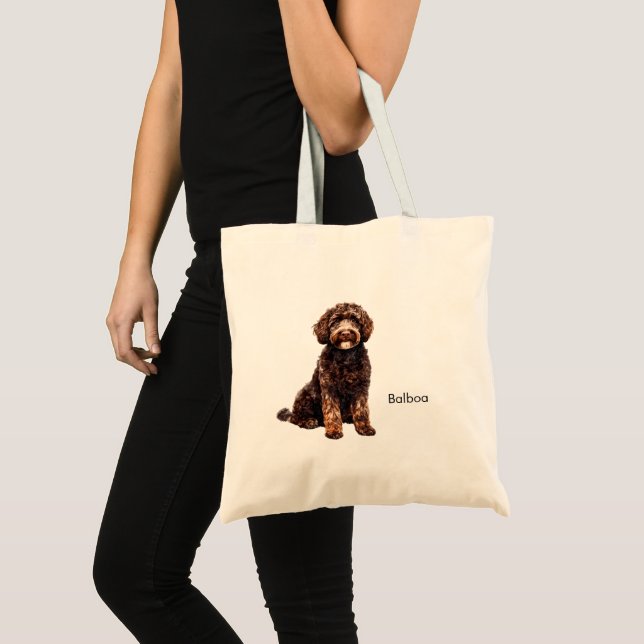 Personalisiertes Pet-Image für Aquarellbilder Tragetasche (Vorderseite (Produkt))