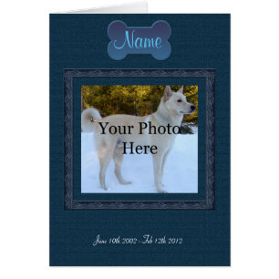 Personalisiertes Pet-Memorial