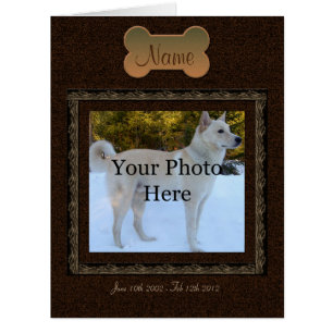 Personalisiertes Pet-Memorial