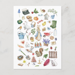 personalisiertes Peter Postkarte