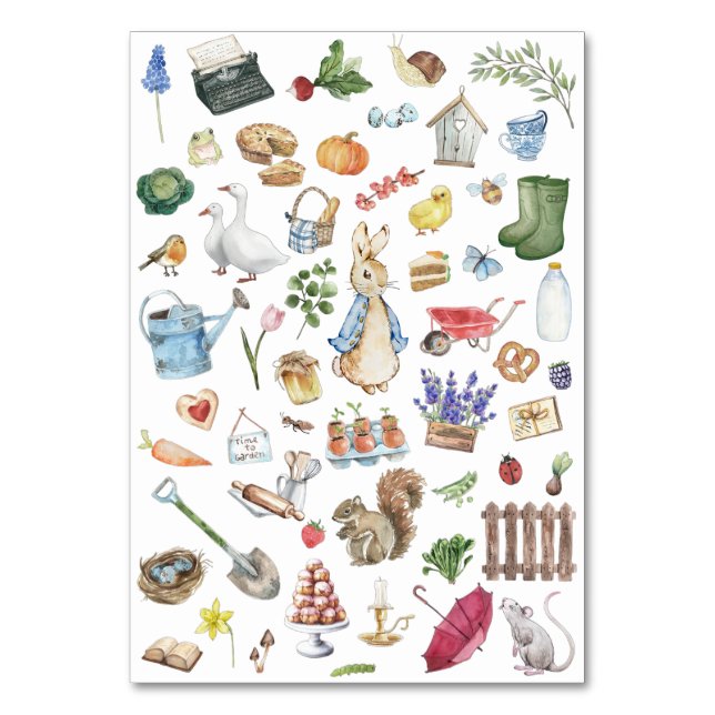 personalisiertes Peter Tischnummer (Vorderseite)