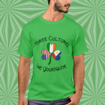 Personalisiertes Philippinen Irland USA Shamrock M