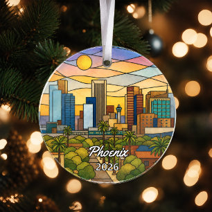 Personalisiertes Phoenix-Acrylabzeichen, Benutzerd Ornament