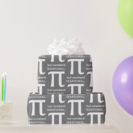 Personalisiertes Pi Symbol, Math Lover Geschenkpapier