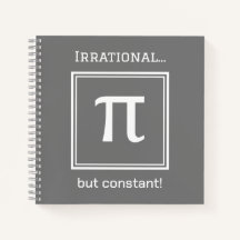 Personalisiertes Pi Symbol, Math Lover Notebook