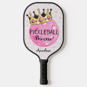 Personalisiertes Pickleball Princess Crown Design Schläger