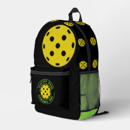 Personalisiertes Pickleball Theme Sport Bag Backpa Bedruckter Rucksack