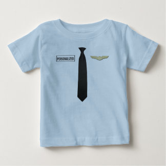 Personalisiertes Pilot-Shirt, Bekleidung von Luftf Baby T-shirt
