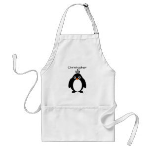 Personalisiertes Pinguin-Design Schürze