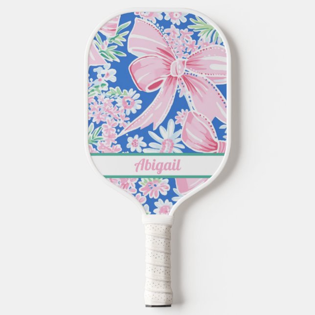 Personalisiertes Pink-Paddelpaddel Pickleball Schläger (Vorderseite)