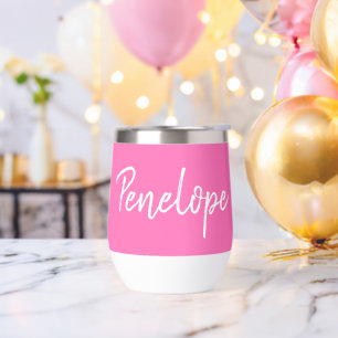 Personalisiertes Pink-Skript