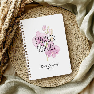 Personalisiertes Pioneer School Notebook mit Orchi Notizbuch