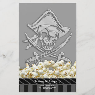 Personalisiertes Pirate-Party Briefpapier