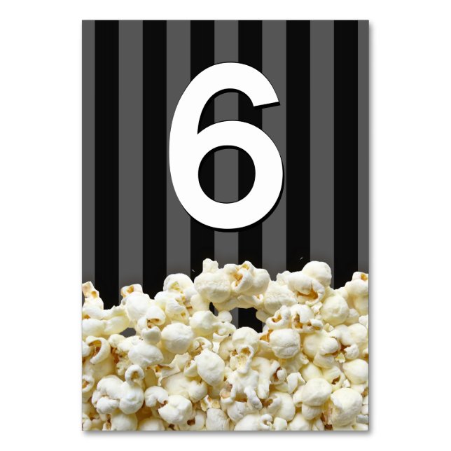 Personalisiertes Pirate-Party Tischnummer (Rückseite)