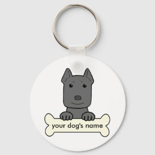 Personalisiertes Pitbull Schlüsselanhänger