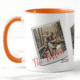 Personalisiertes Polaroid-Familienfoto - modernes  Tasse