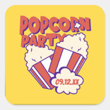 Personalisiertes Popcorn-Party