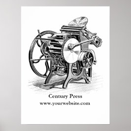 Personalisiertes Poster der C&P-Druckerei