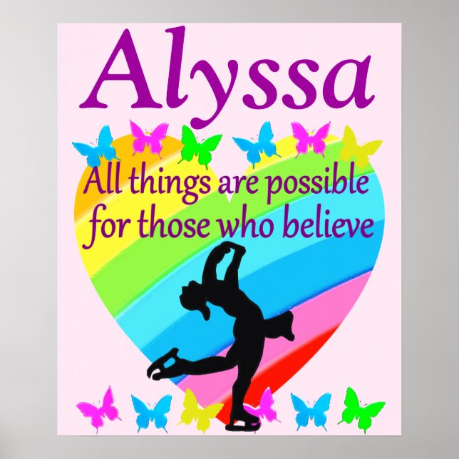 PERSONALISIERTES POSTER INSPIRIEREND ABBILDUNG SKA (Vorne)