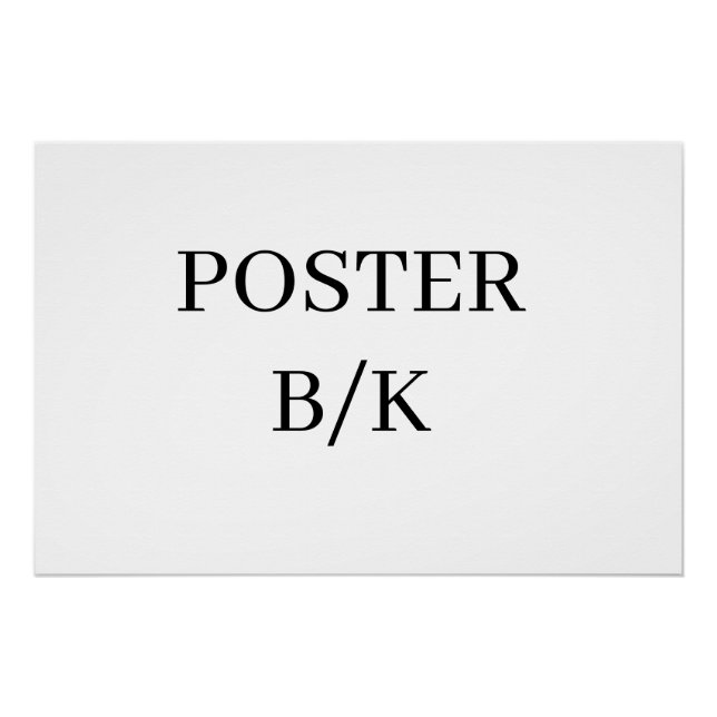 Personalisiertes Poster Papier (Halbglanz)kunst (Vorderseite)