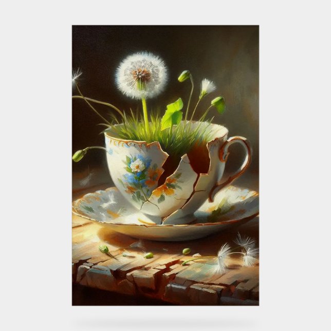 Personalisiertes Premium-Akryllisches Zeichen Acrylschild (Vorderseite)