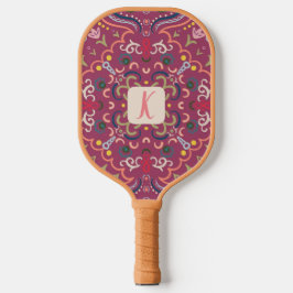 Personalisiertes Preppy Retro Pickleball Paddel Pickleball Schläger