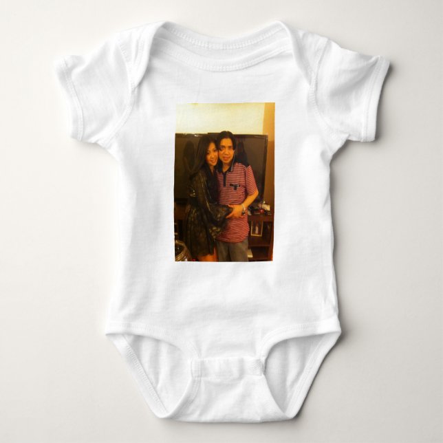 personalisiertes Produkt Baby Strampler (Vorderseite)