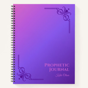 Personalisiertes Prophetic Journal SpiralNotebook Notizbuch