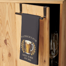 Personalisiertes Pub Bar Handtuch mit Individuelle