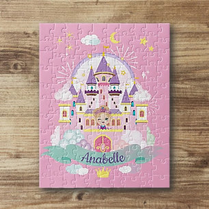 Personalisiertes Puzzle für die hübsche Prinzessin