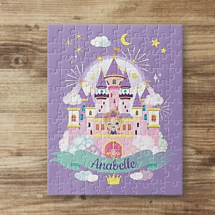 Personalisiertes Puzzle für die hübsche Prinzessin