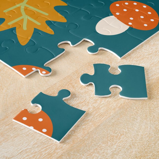 Personalisiertes Puzzle im Herbst (Seite)