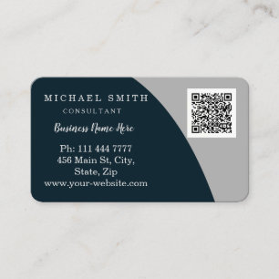 Personalisiertes QR-Logo für Unternehmen Visitenkarte