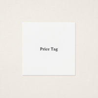 Personalisiertes Quadratisches 2,5" x 2,5" Preissc