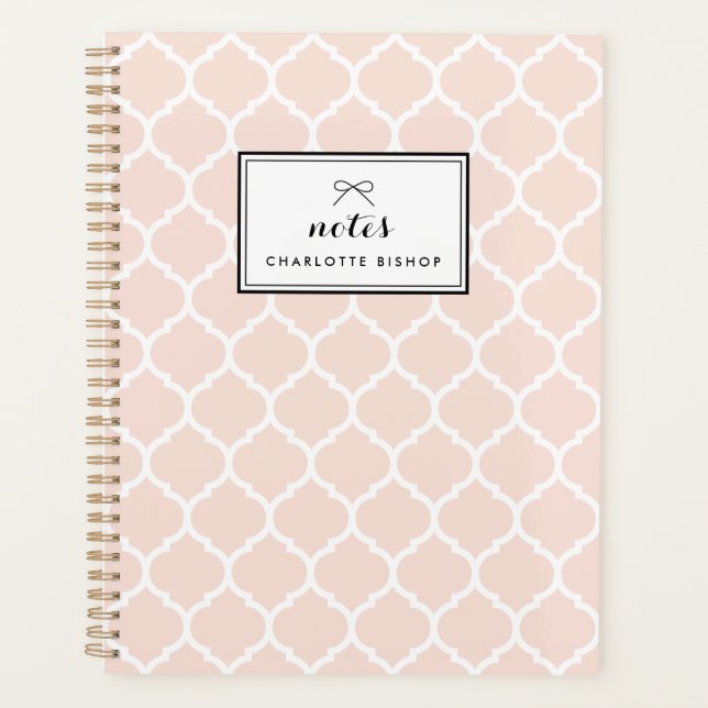 Personalisiertes Quatrefolienmuster Planer (Vorderseite)
