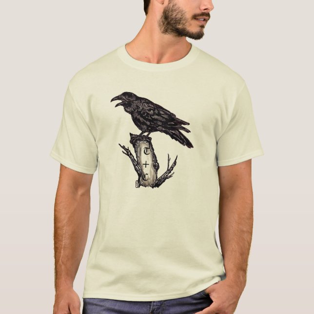 Personalisiertes Raven T Shirt, beeindruckende Ori T-Shirt (Vorderseite)