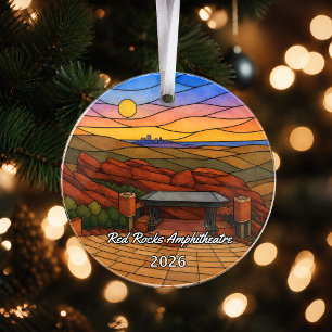 Personalisiertes Red Rocks Park und Amphitheater A Ornament
