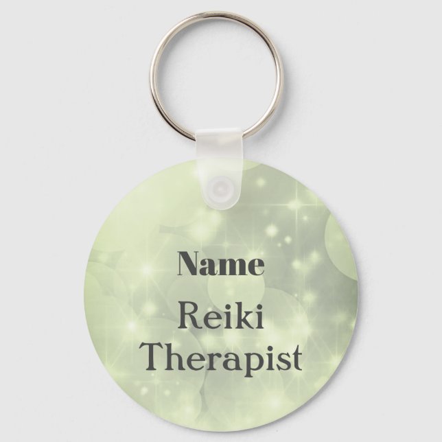 Personalisiertes Reiki Therapeut Schlüsselanhänger (Vorderseite)