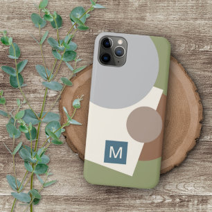 Personalisiertes Retro-Abstractes-Geometrisches-Ku iPhone 16 Pro Max Hülle