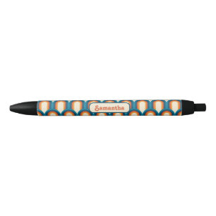 Personalisiertes Retro Arch Rainbow-Muster Kugelschreiber